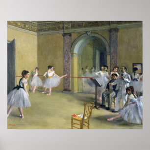 Póster Edgar Degas A Dança Foyer na Ópera