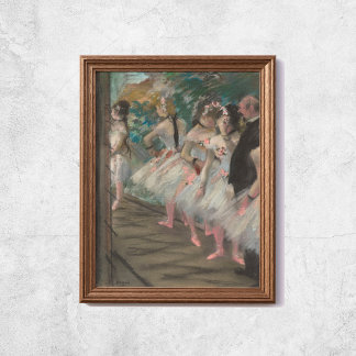 Poster Edgar Degas A Velha Arte Famosa Balé