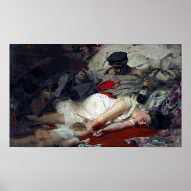 Poster Edgar Degas Absinthe (Frente)