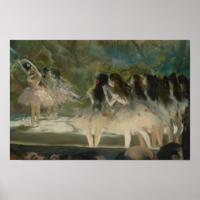 Póster Edgar Degas - Balé na Ópera de Paris (Frente)