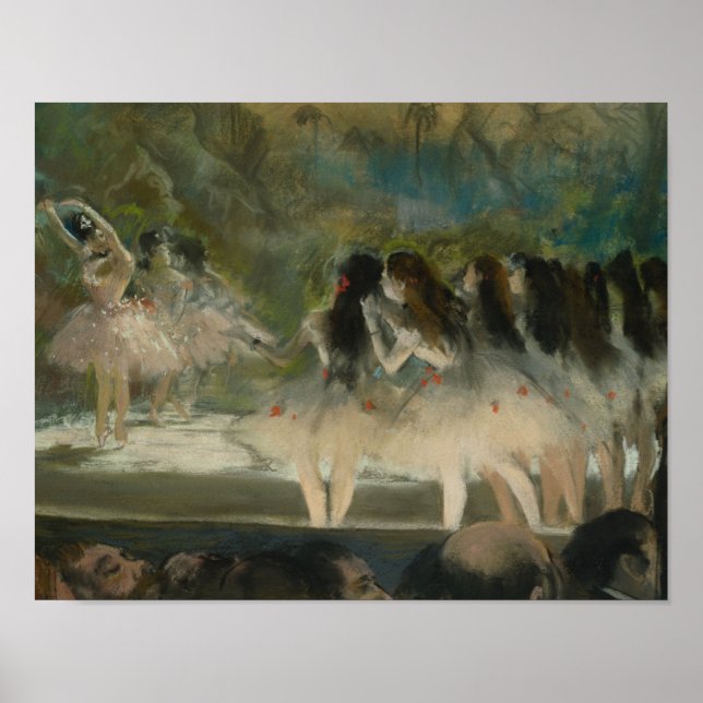 Póster Edgar Degas - Balé na Ópera de Paris (Frente)