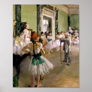Poster Edgar Degas Classe de Dança