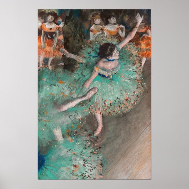 Poster Edgar Degas - Dançarina Balançando / Dançarina de  (Frente)
