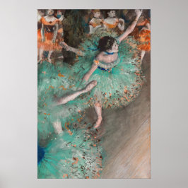 Poster Edgar Degas - Dançarina Balançando / Dançarina de