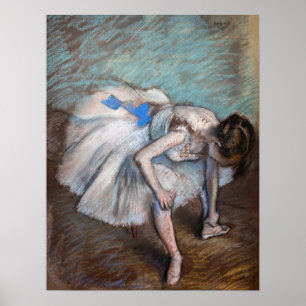 Poster Edgar Degas - Dançarina Sentada