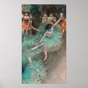 Poster Edgar Degas - Dançarino Balançante / Dançarino em 