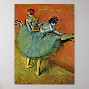 Póster Edgar Degas - dançarinos no bar