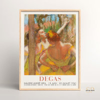 Edgar Degas Dancers Trabalho de arte Balé Moviment