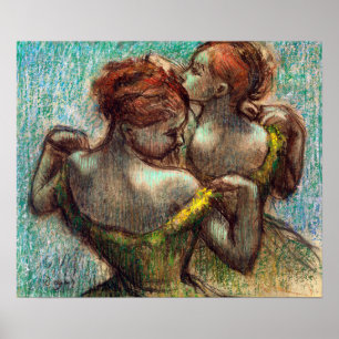 Póster Edgar Degas Dois Dançarinos