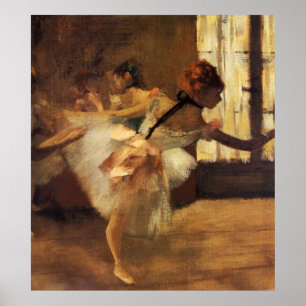 Póster Edgar Degas La Répétition De Danse