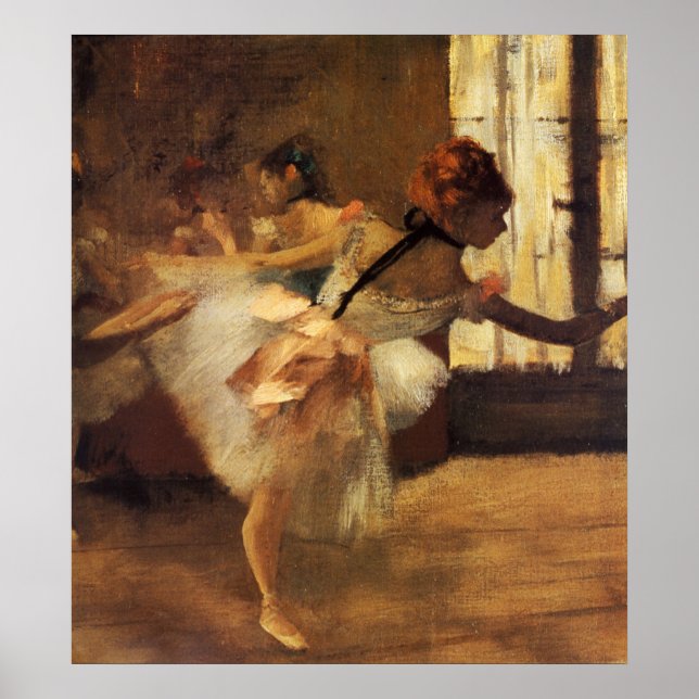 Póster Edgar Degas La Répétition De Danse (Frente)