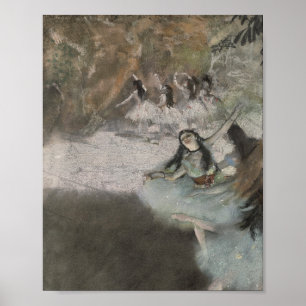 Poster Edgar Degas, No Palco, 1876-1877