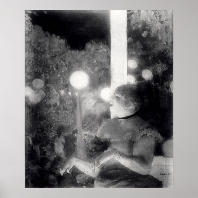 Póster Edgar Degas | O concerto Cafe (Frente)