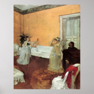 Poster Edgar Degas O Duet