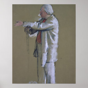 Póster Edgar Degas o mestre do balé, 1875 (pastel)