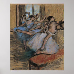 Poster Edgar Degas os dançarinos