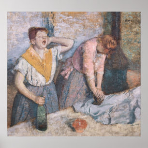 Poster Edgar Degas os Laundresses, c.1884