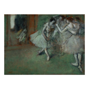 Póster Edgar Degas - Um Grupo de Bailarinas
