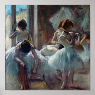 Poster Edgar Degas - Um Grupo de Dançarinos