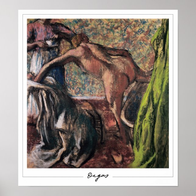 Poster Edgar Degas Zedign Cartaz de Arte #14-2 (Frente)