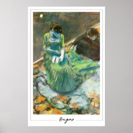 Poster Edgar Degas Zedign Cartaz de Arte #159-2