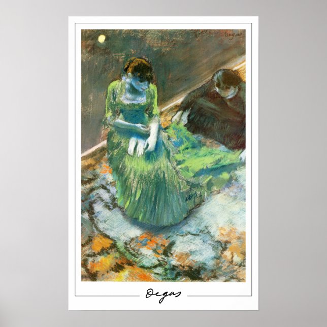 Poster Edgar Degas Zedign Cartaz de Arte #159-2 (Frente)