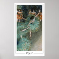 Edgar Degas Zedign Cartaz de Arte #18
