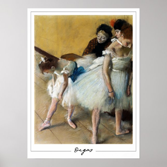 Poster Edgar Degas Zedign Cartaz de Arte #20 (Frente)