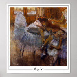 Poster Edgar Degas Zedign Cartaz de Arte #201-2
