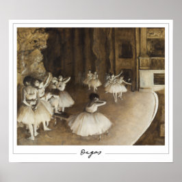 Poster Edgar Degas Zedign Cartaz de Arte #22-2