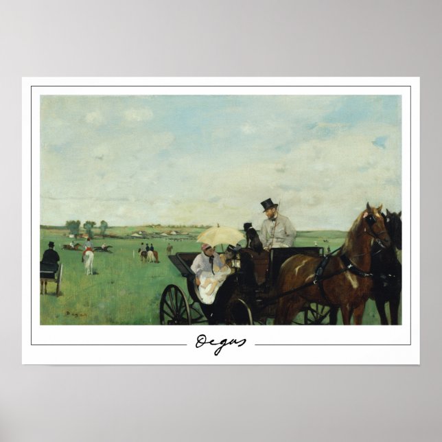 Poster Edgar Degas Zedign Cartaz de Arte #23 (Frente)
