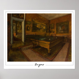 Poster Edgar Degas Zedign Cartaz de Arte #24-2