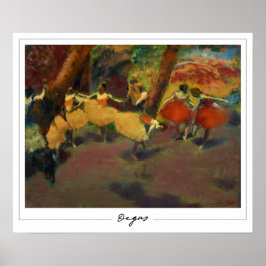 Poster Edgar Degas Zedign Cartaz de Arte #28-2