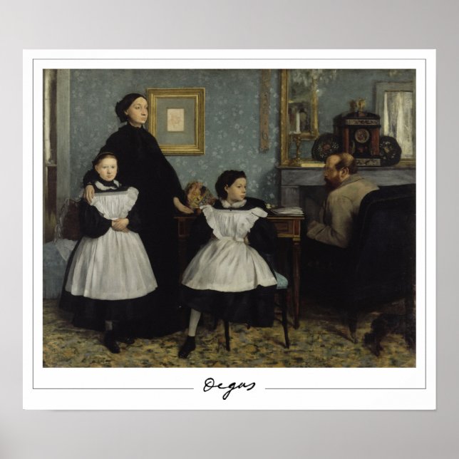 Poster Edgar Degas Zedign Cartaz de Arte #33 (Frente)