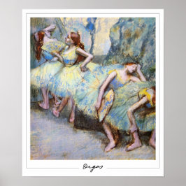 Poster Edgar Degas Zedign Cartaz de Arte #337-2
