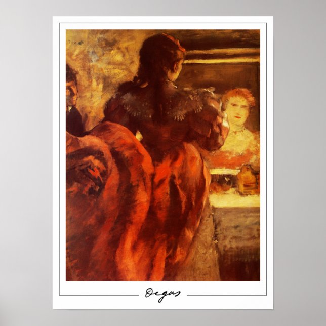 Poster Edgar Degas Zedign Cartaz de Arte #399-2 (Frente)