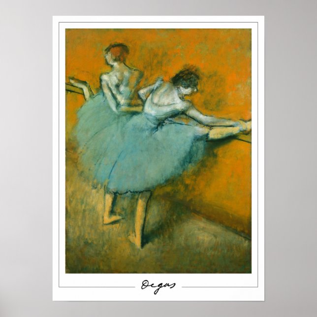 Poster Edgar Degas Zedign Cartaz de Arte #4-2 (Frente)