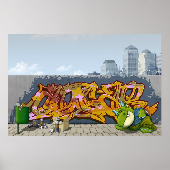 Póster Edgars primeira obra-prima (Frente)