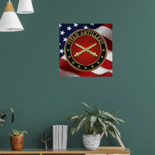 Poster Edição Especial Insígnia do Ramo de Artilharia de
