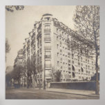 Poster Edifício Art Deco em Paris, anos 30<br><div class="desc">Edifício Art Deco em Paris,  Avenue des Chatillons,  1936</div>