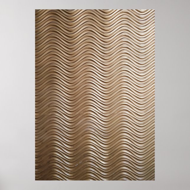 Poster Edifício de betão branco (Frente)