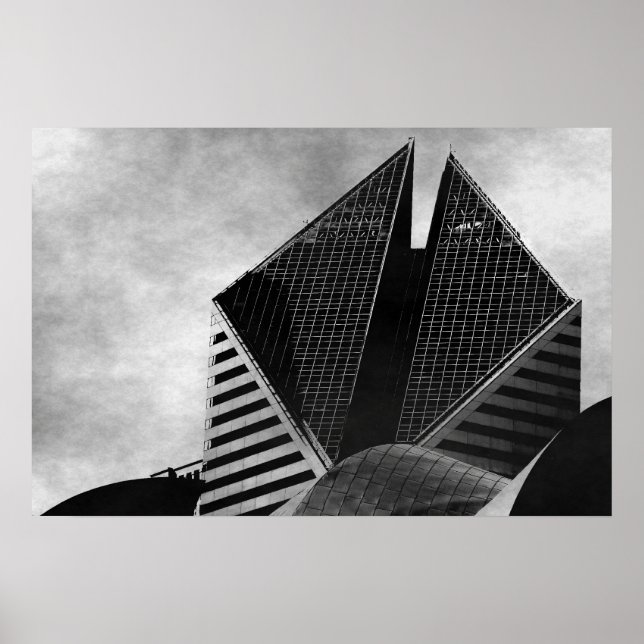 Póster Edifício de Comunicações Crain (Frente)