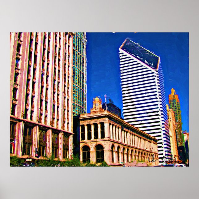 Póster Edifício Diamond (Frente)