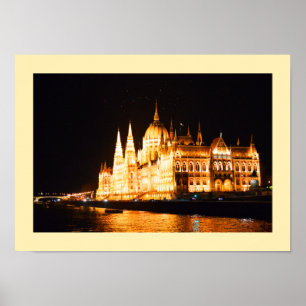 Poster Edifício do Parlamento em Budapeste