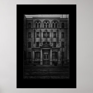 Poster Edifício E.W. Gillett n.o 1 com fronteira