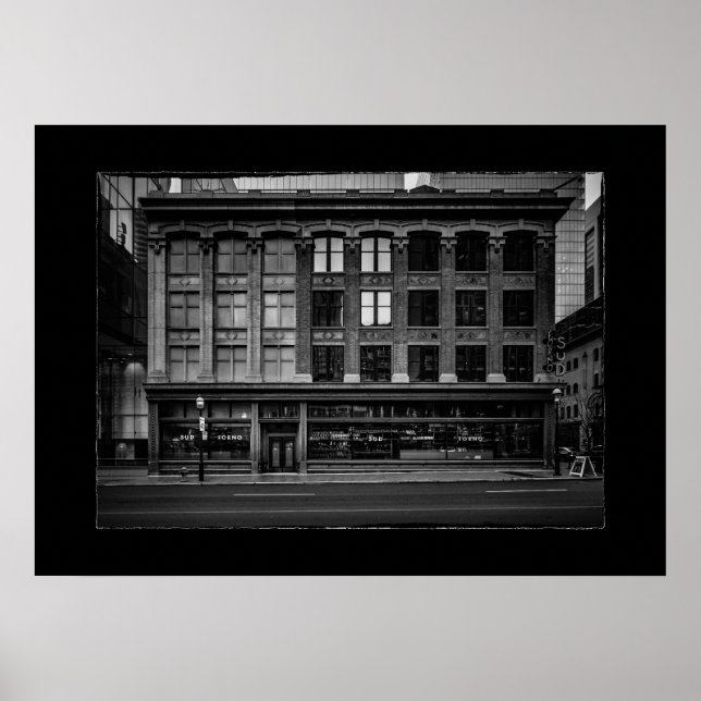 Poster Edifício Elgin Nº 3 com Borda (Frente)