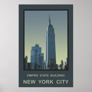 Poster Edifício Nova Iorque Empire State
