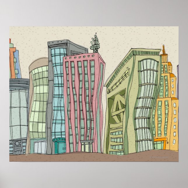 Poster Edifícios (Frente)