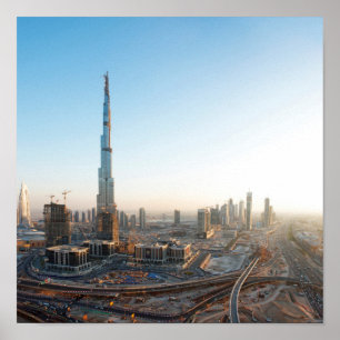 Póster Edifícios ao longo da Sheikh Zayed Road, Dubai 2