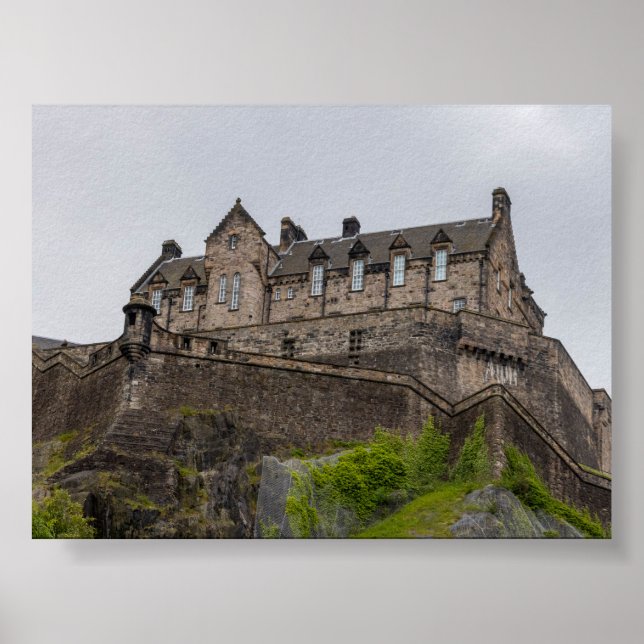 Poster Edimburgh castle (Frente)
